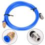 Aokin 3 Pcs Bowden PTFE Tubing (1m/Pcs) for 1.75mm Filament with 4 Pcs PC4-M6 Fittings and 4 Pcs PC4-M10 Pneumatic Fittings for Creality Ender 3/3 Pro/5/CR-10/10S 3D Printer, etc.