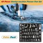 Aiskaer Professional 48pcs Sewing Machine Presser Feet Set for Brother, Babylock, Singer, Janome, Elna, Toyota, New Home, Simplicity, Kenmore,
