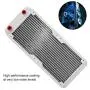 Richer-R Aluminum Radiator,White Heatsink Cooler Cooling Kit,Heat Sink Computer Water Cooling Liquid Heat Exchanger(240mm) Richer-R Aluminum Radiator,White Heatsink Cooler Cooling Kit,Heat Sink Computer Water Cooling Liquid Heat Exchanger(240mm)