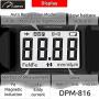 CARSYS Coating Thickness Gauge DPM-816 Extended Range Precision Probe Fe/NFe Paint Meter for Car & Industrial Apply (Black)