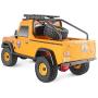 RGT RC Crawler 1:16 4wd RC Car Metal Gear Off Road Truck RC Rock Crawler 136161 Hobby Crawler RTR 4x4 Waterproof RC Toy (Yellow)
