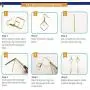 SUNNYCLUE 1 Box DIY 10 Pairs Geometric Hollow Squares Earrings Making Starter Kit Classic Drop Dangle Long Tassel Chain with Earring Hooks Jewelry Making Supplies Craft for Beginners, Instruction SUNNYCLUE 1 Box DIY 10 Pairs Geometric Hollow Squares Earrings Making Starter Kit Classic Drop Dangle Long Tassel Chain with Earring Hooks Jewelry Making Supplies Craft for Beginners, Instruction