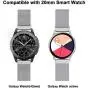 QusFy Metal Band Compatible with Samsung Galaxy Watch 3 41mm / Galaxy Watch Active 40mm / Active 2 44mm / Galaxy Watch 42mm, 20mm Stainless Steel Slim Thin Replacement Bands for Women Men QusFy Metal Band Compatible with Samsung Galaxy Watch 3 41mm / Galaxy Watch Active 40mm / Active 2 44mm / Galaxy Watch 42mm, 20mm Stainless Steel Slim Thin Replacement Bands for Women Men