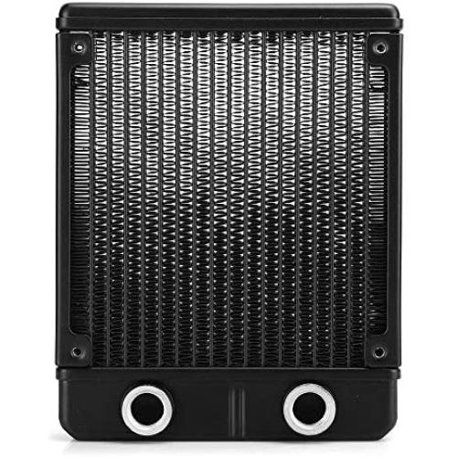 Ultra-Thin Water-Cooled Radiator, AS120-T Aluminum Heat Dissipation Water-Cooled Heatsink 120mm Water Cooling Cooler for PC Water Cooling System, Industry Instruments, Electronic Chip Cooling
