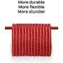 USB Type C Cable 3A Fast Charging [2-Pack 6.6ft], JSAUX USB-A to USB-C Charge Braided Cord Compatible with Samsung Galaxy S10 S9 S8 S20 Plus A51 A11,Note 10 9 8, PS5 Controller, USB C Charger(Red)