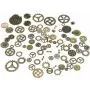 IBS 140 Gram Bronze Steampunk Clock Watch Wheel Gears Cogs Charms Pendant for DIY Jewelry Making IBS 140 Gram Bronze Steampunk Clock Watch Wheel Gears Cogs Charms Pendant for DIY Jewelry Making