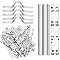 Nose Bridge Strips for Mask, Aluminum Metal Nose Strip, Adjustable Nose Clips Wire for DIY Face Mask Making Accessories for Sewing Crafts,100Pcs