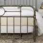 Walker Edison Vintage Metal Iron Pipe Queen Size Bed Headboard Bedroom Walker Edison Vintage Metal Iron Pipe Queen Size Bed Headboard Bedroom
