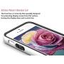 EXSEK iPhone 5/5S SE(2016) Case, Hybrid Ultra Slim 3 Color Case Shockproof [Anti-Slip] [Extra Front Raised Lip] Scratch Resistant Soft Gel Bumper Rugged Case for iPhone 5/5S (Black + White)