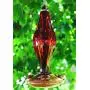 Joiedomi Ruby Glass Vintage 24 Ounces Hummingbird Feeder Including S Shape Metal Hook for Bird Feeders Joiedomi Ruby Glass Vintage 24 Ounces Hummingbird Feeder Including S Shape Metal Hook for Bird Feeders