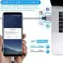 USB Type C Cable 3A Fast Charging, TAKAGI (3-Pack 6Feet) USB-A to USB-C Nylon Braided Data Sync Transfer Cord Compatible with Galaxy S10 S10E S9 S8 S20 Plus, Note 10 9 8 and Other USB C Charger USB Type C Cable 3A Fast Charging, TAKAGI (3-Pack 6Feet) USB-A to USB-C Nylon Braided Data Sync Transfer Cord Compatible with Galaxy S10 S10E S9 S8 S20 Plus, Note 10 9 8 and Other USB C Charger