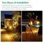 TomCare Solar lights Metal Flickering Flame Solar Lantern Outdoor Hanging Lanterns Lighting Heavy Duty Solar Powered Waterproof Umbrella LED Flame Lights for Garden Patio Pathway Deck Yard, 2 Pack TomCare Solar lights Metal Flickering Flame Solar Lantern Outdoor Hanging Lanterns Lighting Heavy Duty Solar Powered Waterproof Umbrella LED Flame Lights for Garden Patio Pathway Deck Yard, 2 Pack
