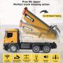 kolegend Remote Control Construction Dump Truck, 1/14 Scale Full Functional RC Dump Truck Toy Heavy Duty Metal Construction Vehicle with LED Lights and Simulation Sound