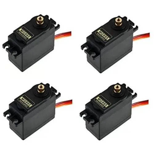 RioRand 4 Sets MG995 Metal Gear High Speed Torque Servo RC Parts RioRand 4 Sets MG995 Metal Gear High Speed Torque Servo RC Parts
