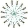 WMYCONGCONG 15 PCS BA9S Light Bulb Socket Holder Metal for Side LED Light Cars Bikes Trucks Light LED