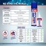 MITREAPEL Super CA Glue (2 x 4.6 oz.) with Spray Adhesive Activator (2 x 16.9 fl oz.) - Crazy Craft Glue for Wood, Plastic, Metal, Leather, Ceramic - Cyanoacrylate Glue for Crafting and Building 2 Pck