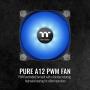 Thermaltake 120mm Pure A12 PWN Case Fan (Single Pack)-Blue CL-F109-PL12BU-B
