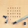 OWDEN Professional 37 Pieces Leather Stamping Tool Set (1/8 Inch, 3.2 mm Tall),Number and Alphabet Stamp Leather Tools.