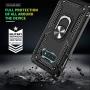 Galaxy S10E Case with HD Screen Protector, Gritup Military Grade 15ft. Drop Tested Cover with Magnetic Ring Kickstand Compatible with Car Mount Holder, Phone Case for Samsung Galaxy S10E Black