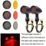 PBYMT Motorcycle Bullet Turn Signal Light Red Lamp Compatible for Chopper Bobber Cruiser Honda Suzuki Kawasaki Yamaha Harley BMW and More (Black Housing) PBYMT Motorcycle Bullet Turn Signal Light Red Lamp Compatible for Chopper Bobber Cruiser Honda Suzuki Kawasaki Yamaha Harley BMW and More (Black Housing)