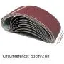 KALIM 3x21-Inch Sanding Belt, 18 Pack (3 Each of 60, 80, 120, 180, 240, 400 Grits) Aluminum Oxide Belt, Premium Sandpaper for Portable Belt Sander, Woodworking, Metal Polishing