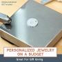 Metal Stamping Hammer and Steel Bench Block for Personalizing Jewelry, Wood, Leather & More