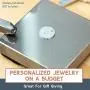 Metal Stamping Hammer and Steel Bench Block for Personalizing Jewelry, Wood, Leather & More