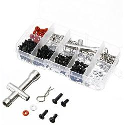 prorcmodel 270 in One Set Screws Box Repair Tool Kit for 1/10 HSP RC Car DIY Kits 94188