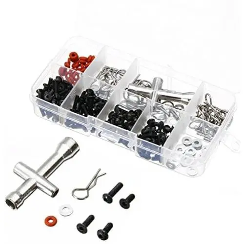 prorcmodel 270 in One Set Screws Box Repair Tool Kit for 1/10 HSP RC Car DIY Kits 94188 prorcmodel 270 in One Set Screws Box Repair Tool Kit for 1/10 HSP RC Car DIY Kits 94188