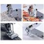 lorelo 11 Pieces Presser Feet Sewing Machine Presser Foot Sewing Machine Kit Household DIY Spare Parts Accessories for Sewing Machine