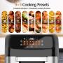 whall Air Fryer, 13QT Air Fryer Oven, Family Rotisserie Oven, 1700W Electric Air Fryer Toaster Oven, Tilt LED Digital Touchscreen, 12-in-1 Presets for Heating, Baking, Roasting & Dehydrating, Accessories & Cookbook