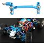 Jadpes RC Steering Component Metal Kit Accessory, RC Car Parts Accessories T-Power Components for Wltoys A949/A959/A969/A979/K929-B RC Car Model Accessory