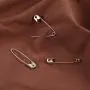 Officepal 100-Piece Safety Pins, Size 4, 2.17'' / 55mm – Durable, Rust-Resistant Nickel Plated Steel Set- Best Sewing Accessories Kit for Baby Clothing, Crafts & Arts
