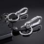 KINGFOREST 5PCS Metal Carabiner Keychain Key Clip Key Ring Key Chain Ring Holder Organizer for Car Key Finder