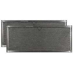 2-Pack Air Filter Factory Replacement For Jenn-Air 71002111 Aluminum Grease Filters 6-3/8 X 15-5/8 X 3/32 Inches