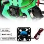 2Pcs 3010 DC 24V Brushless Cooling Fan 30x30x10mm 2 Terminals Connector Hydraulic Bearing Heatsink Cooler for 3D Printer