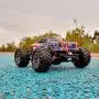 BEZGAR 6 Hobbyist Grade 1:16 Scale Remote Control Truck, 4WD High Speed 42 Km/h All Terrains Electric Toy Off Road RC Monster Vehicle Car Crawler with 2 Rechargeable Batteries for Boys Kids and Adults BEZGAR 6 Hobbyist Grade 1:16 Scale Remote Control Truck, 4WD High Speed 42 Km/h All Terrains Electric Toy Off Road RC Monster Vehicle Car Crawler with 2 Rechargeable Batteries for Boys Kids and Adults