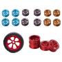 4PCS Metal Hub RC Car Wheel 1/28 for Wltoys K989 IW04M Racing Cars Spare Part Replacement Accessories