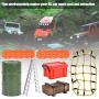 RC Car Accessory Set, 1/10 Elastic Luggage Net Storage Box Ladder RC Car Decorative Tools RC Car Update Parts
