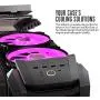 Cooler Master Fan MF200R RGB 200mm PWM Control Fan with Hybrid Silent High Airflow In-Take Fan for Computer Case