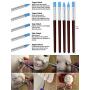 Augernis Polymer Clay Tools,28pcs Modeling Clay Sculpting Tools Set for Pottery Sculpture,Dotting Tools Ball Styluses for Rock Painting Cake Fondant Decoration