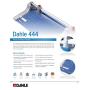 Dahle 444 Premium Rotary Trimmer, 26'' Cut Length, 25 Sheet Capacity, Self-Sharpening, Automatic Clamp, German Engineered Paper Cutter