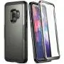 YOUMAKER Galaxy S9 Case,Metallic Gun with Built-in Screen Protector Heavy Duty Protection Shockproof Slim Fit Full Body Case Cover for Samsung Galaxy S9 5.8 inch - Gun Metal/Black YOUMAKER Galaxy S9 Case,Metallic Gun with Built-in Screen Protector Heavy Duty Protection Shockproof Slim Fit Full Body Case Cover for Samsung Galaxy S9 5.8 inch - Gun Metal/Black