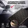 Second Skin Audio Damplifier Premium Automotive Sound Deadening Mat – Butyl Rubber Car Sound Deadener and Thermal Insulation - Made in The USA (80 Sq Ft) Second Skin Audio Damplifier Premium Automotive Sound Deadening Mat – Butyl Rubber Car Sound Deadener and Thermal Insulation - Made in The USA (80 Sq Ft)
