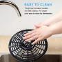 Air Fryer Replacement Parts, Round Grill Plate Crisper Plate 3.7-4.0 QT Non-Stick Coating Air Fryer Accessories Rack for Gowise Chefman Dash Power