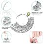 Ring Sizer Mandrel Measuring Tool Iron/Steel/Plastic Gauge Finger Measurement Set With 3 Piece Jewelry Polishing Cloth