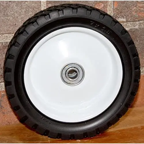 Martin Wheel 7x1.5 7'' x 1 1/2'' Diamond Tread Lawnmower Deck Wheel Metal Rim/Hard Rubber Martin Wheel 7x1.5 7'' x 1 1/2'' Diamond Tread Lawnmower Deck Wheel Metal Rim/Hard Rubber