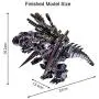 Microworld 3D Metal Puzzle Mechanical Tyrannosaurus Rex Challenge Model Building Kits Jigsaw Laser Cut Brain Teaser DIY Puzzles for Adults Men Boys Microworld 3D Metal Puzzle Mechanical Tyrannosaurus Rex Challenge Model Building Kits Jigsaw Laser Cut Brain Teaser DIY Puzzles for Adults Men Boys