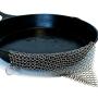The Ringer - The Original Stainless Steel Cast Iron Cleaner, Patented XL 8x6 Inch Design