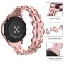 TOTOUTHS Compatible with Samsung Galaxy 42mm/Galaxy Watch 3 41mm Band Women Bracelet Replacement Galaxy Active 40mm/Gear S2 Classic/Gear Sport Metal Strap Wristband 20mm (Galaxy Active 2 Rose Gold)